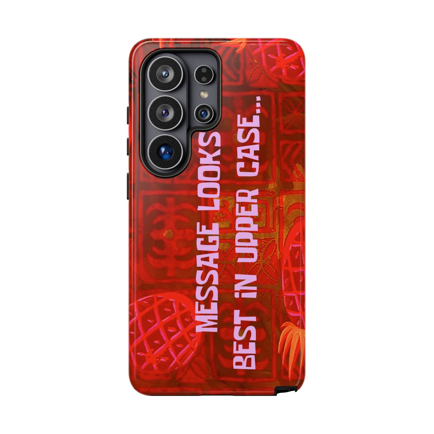 Personalised Tough Case for Apple iPhone, Samsung Galaxy and Google Pixel.