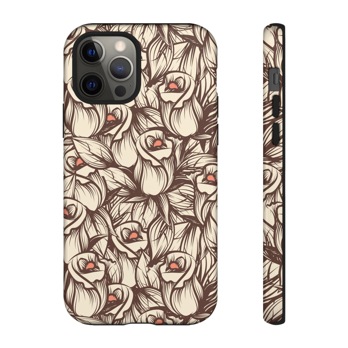 Botanical Pattern Floral Magnolia Tough Phone Case