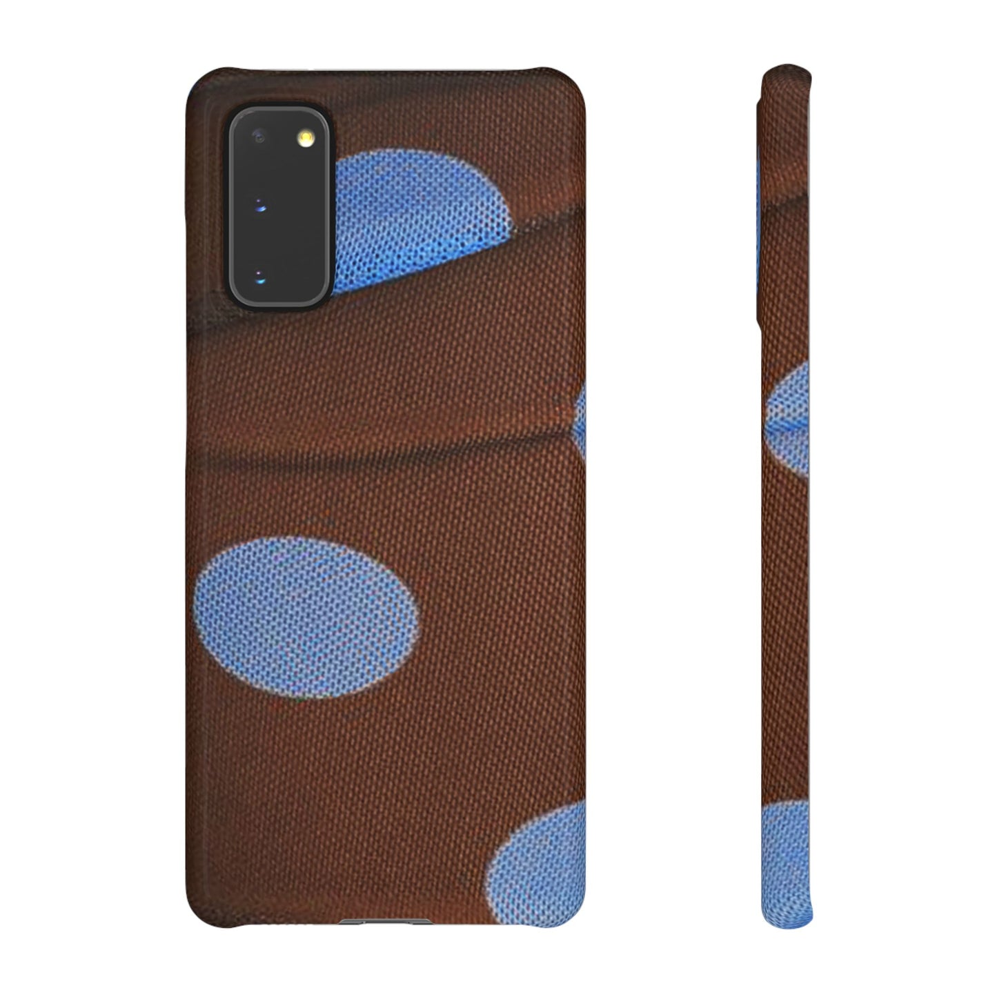 Polka Dot Snap Phone Case for Apple iPhone, Samsung Galaxy and Google Pixel.