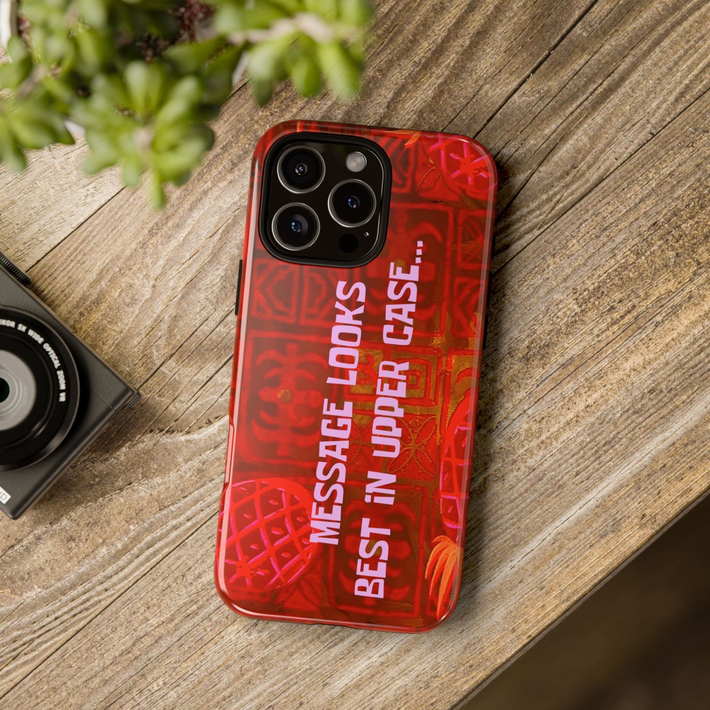 Personalised Tough Case for Apple iPhone, Samsung Galaxy and Google Pixel.