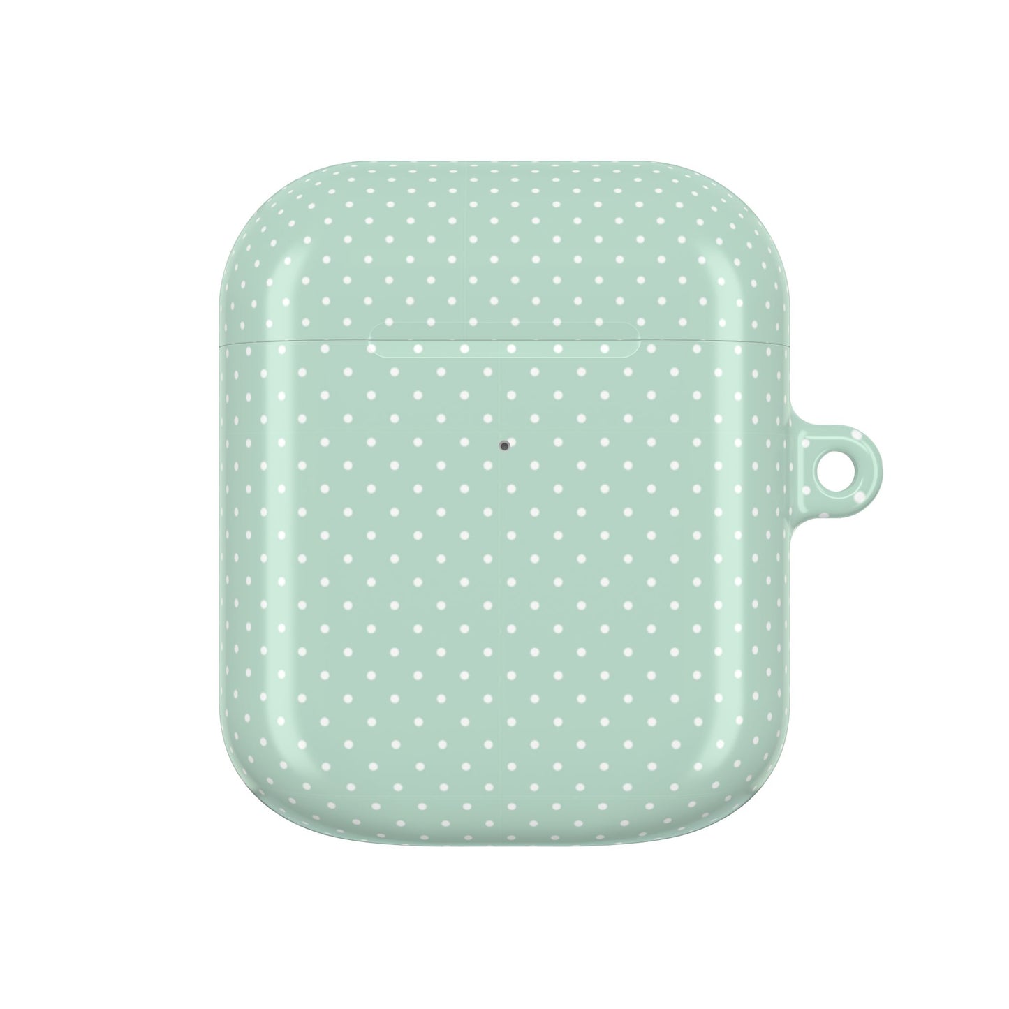 Pastel Green Polka Dot AirPod Case — Classic Pastel Green Polka Dot Protective Cover
