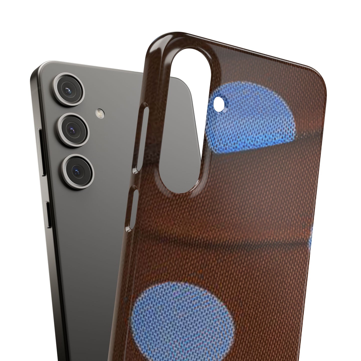 Polka Dot Snap Phone Case for Apple iPhone, Samsung Galaxy and Google Pixel.