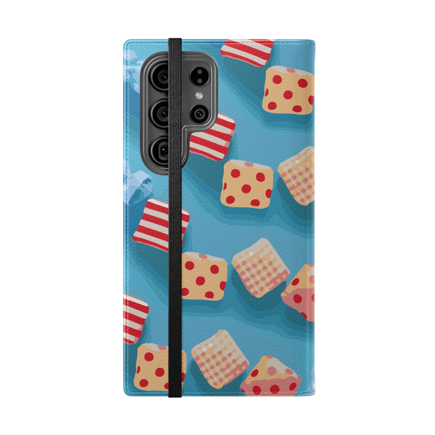 Fabric Candy Flip Phone Case — Candy Wallet Cover NOT EDIBLE CANDY