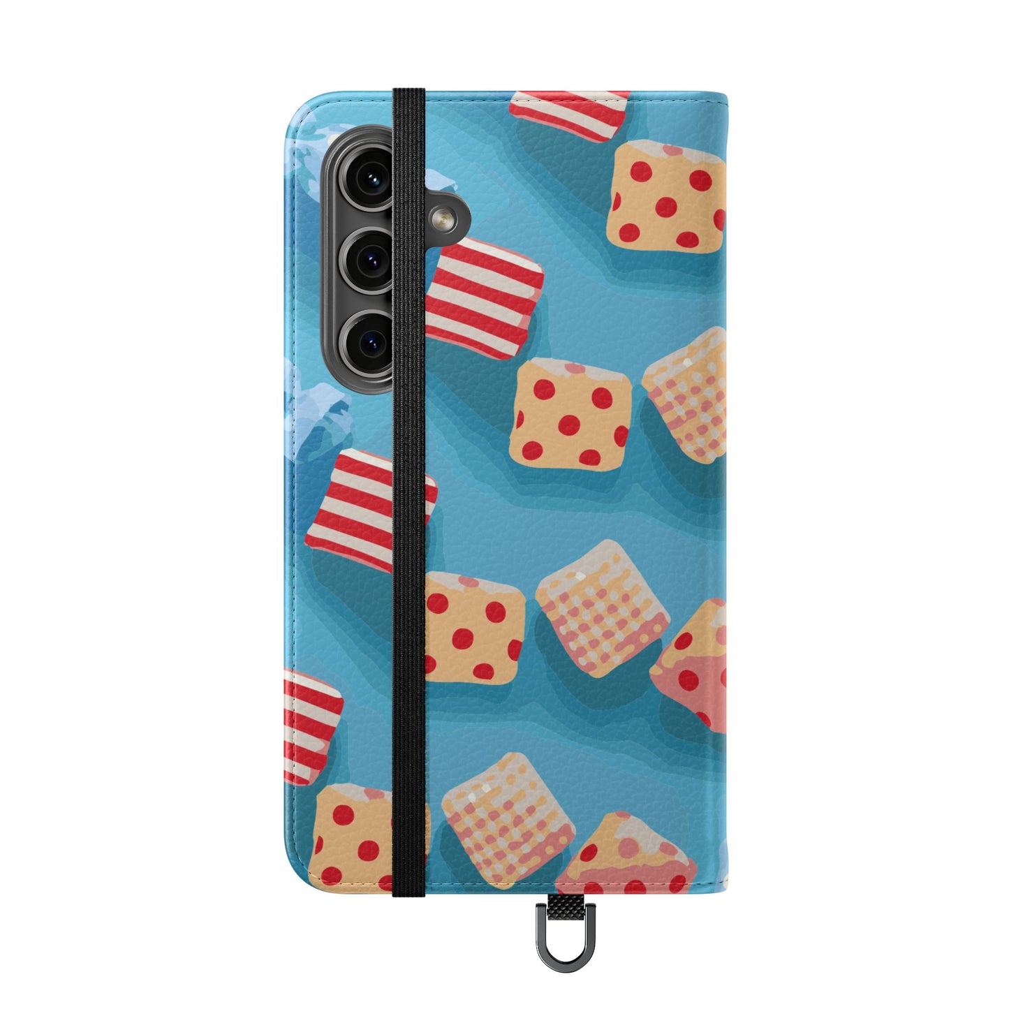 Fabric Candy Flip Phone Case — Candy Wallet Cover NOT EDIBLE CANDY
