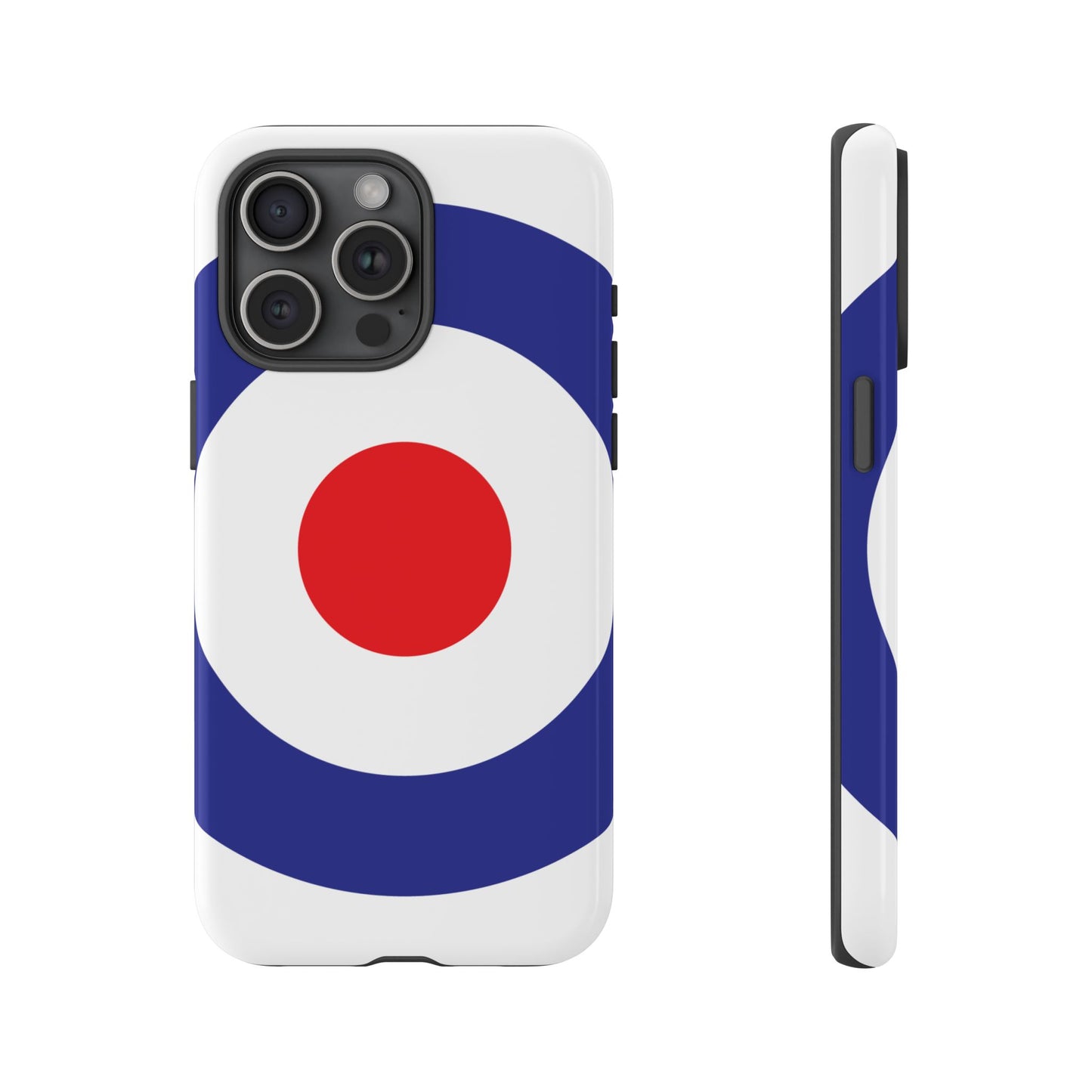 Retro Target Mod Roundel Tough Phone Case for Apple iPhone, Samsung Galaxy and Google Pixel.