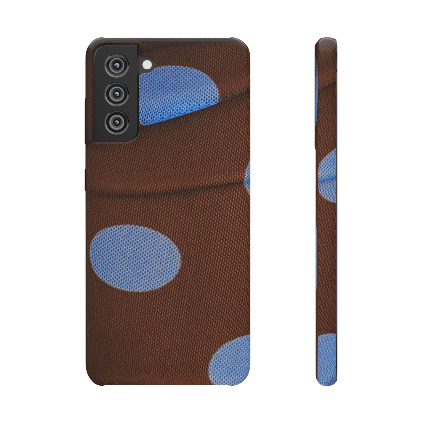 Polka Dot Snap Phone Case for Apple iPhone, Samsung Galaxy and Google Pixel.