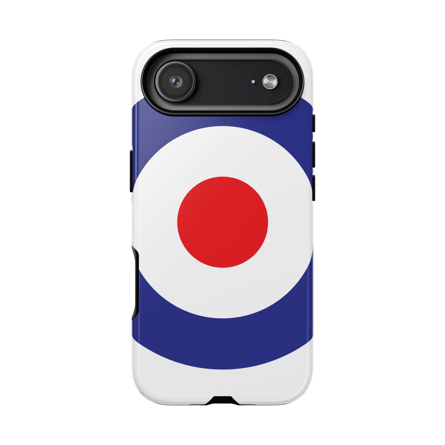 Retro Target Mod Roundel Tough Phone Case for Apple iPhone, Samsung Galaxy and Google Pixel.
