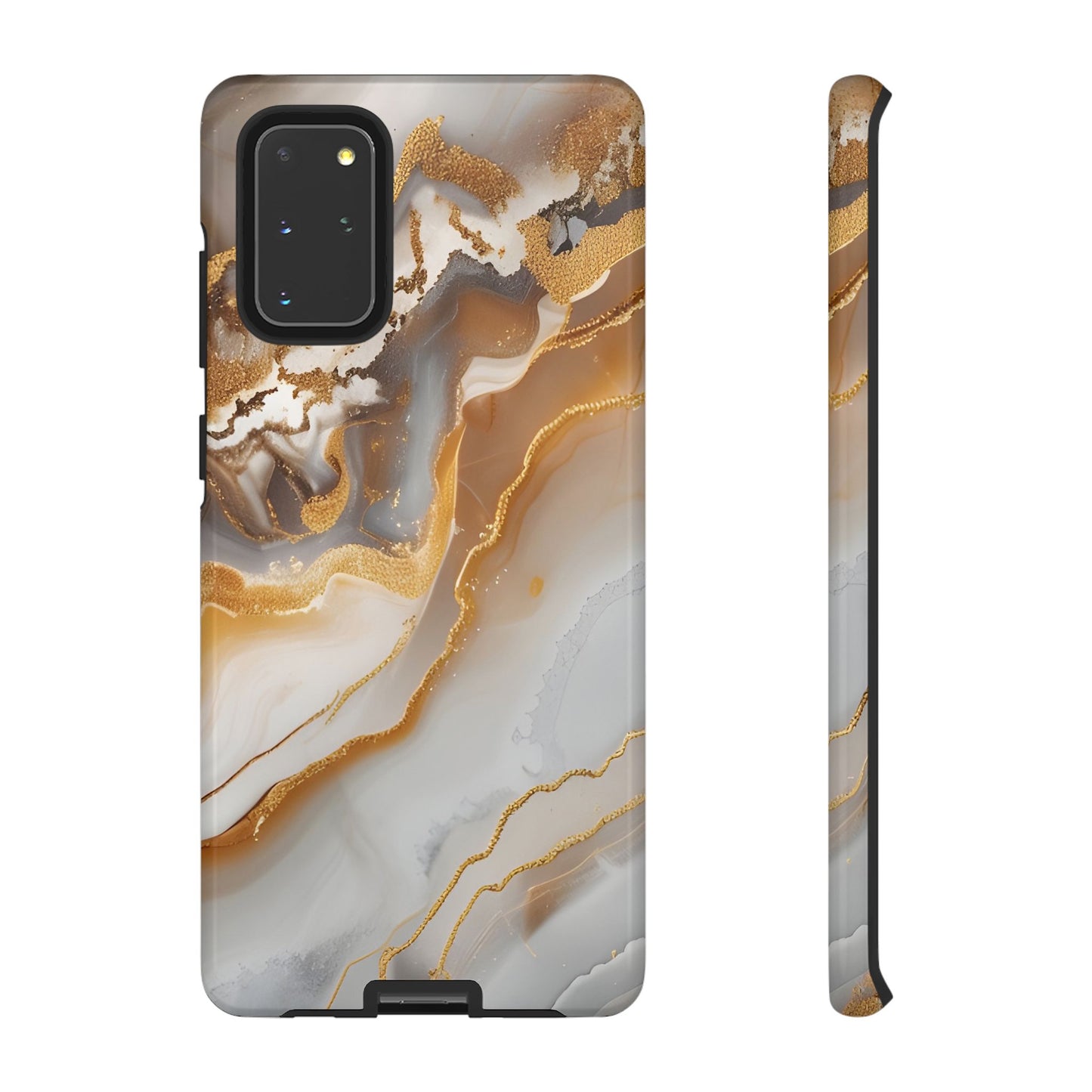 Gold Marble Tough Phone Case