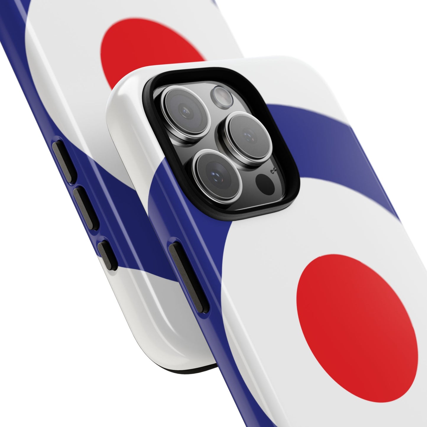 Retro Target Mod Roundel Tough Phone Case for Apple iPhone, Samsung Galaxy and Google Pixel.