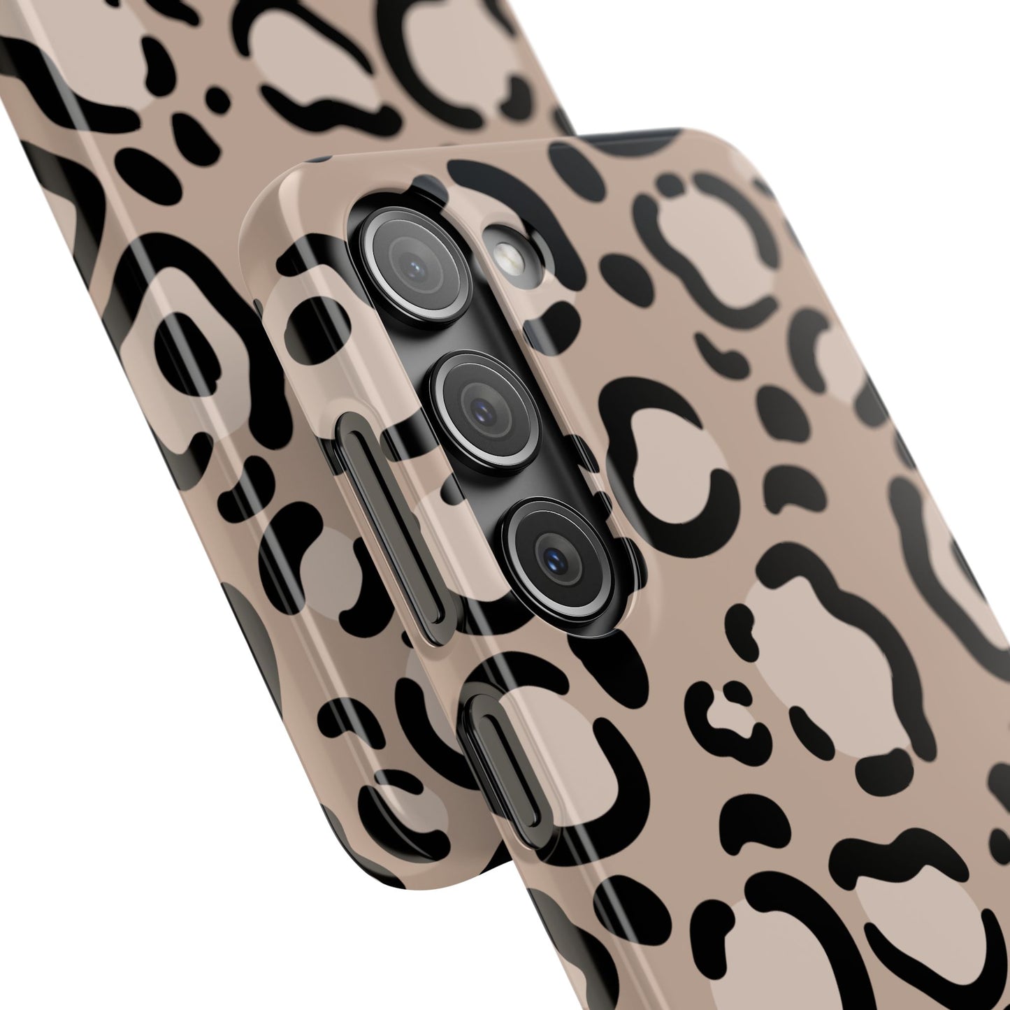 Leopard Print Slim Case — Phone Cover for Apple iPhone, Samsung Galaxy and Google Pixel.