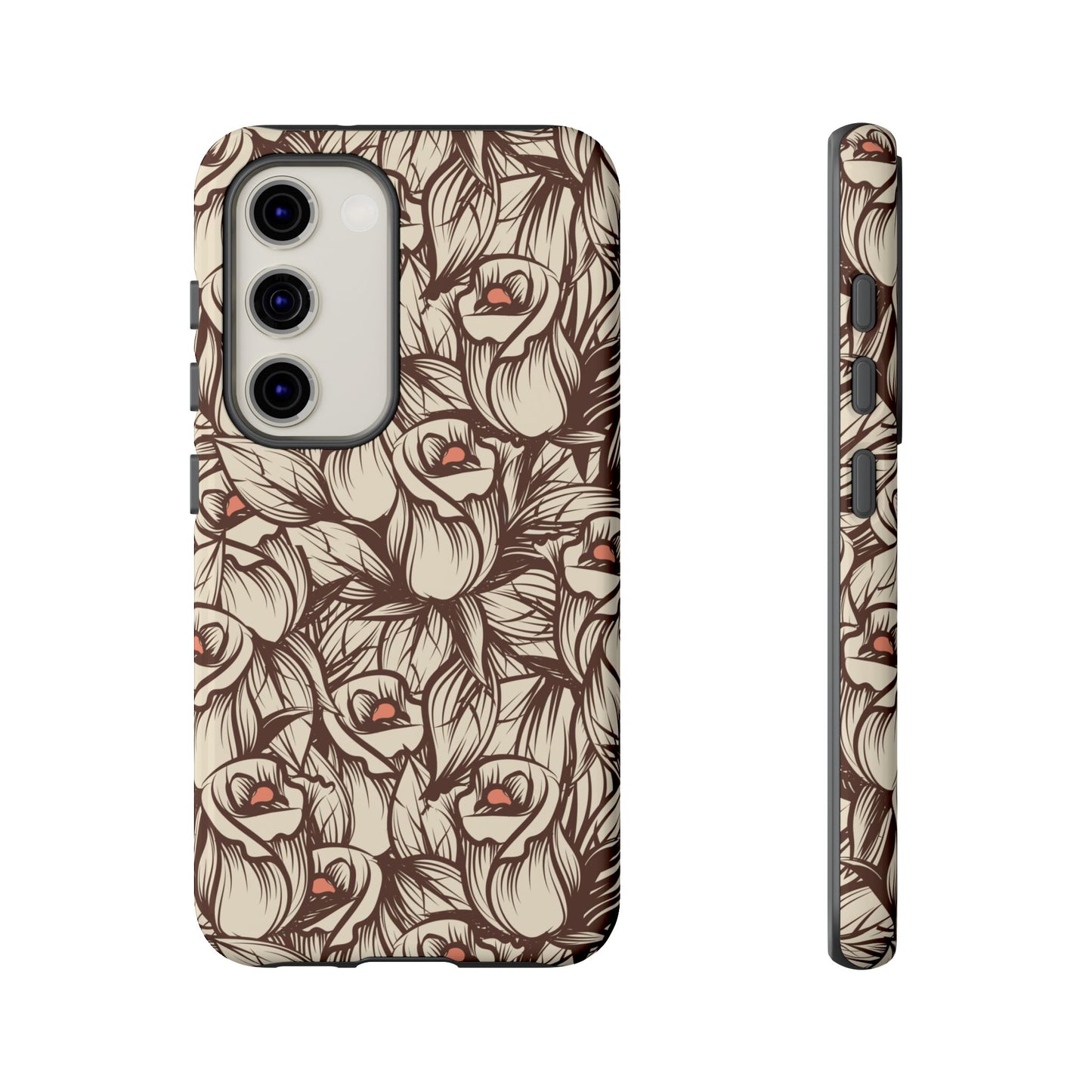 Botanical Pattern Floral Magnolia Tough Phone Case