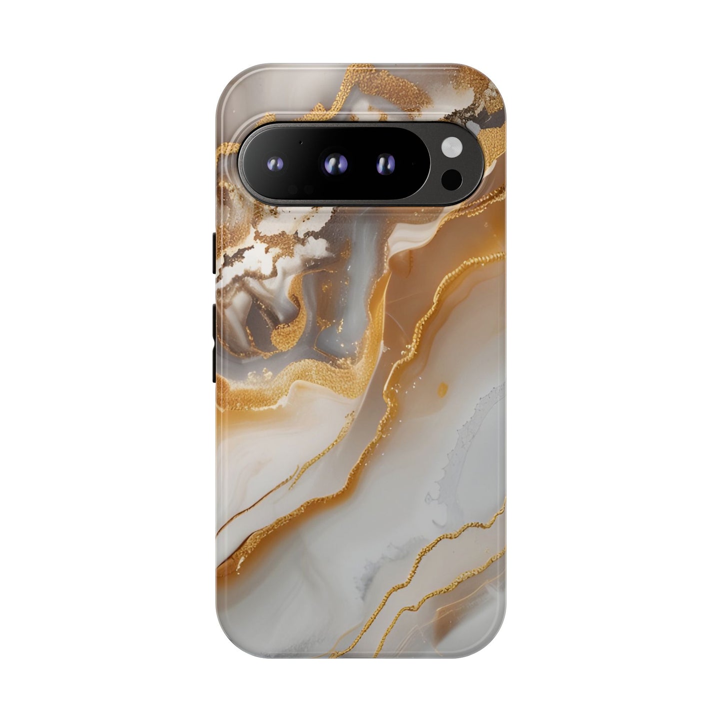 Gold Marble Tough Phone Case