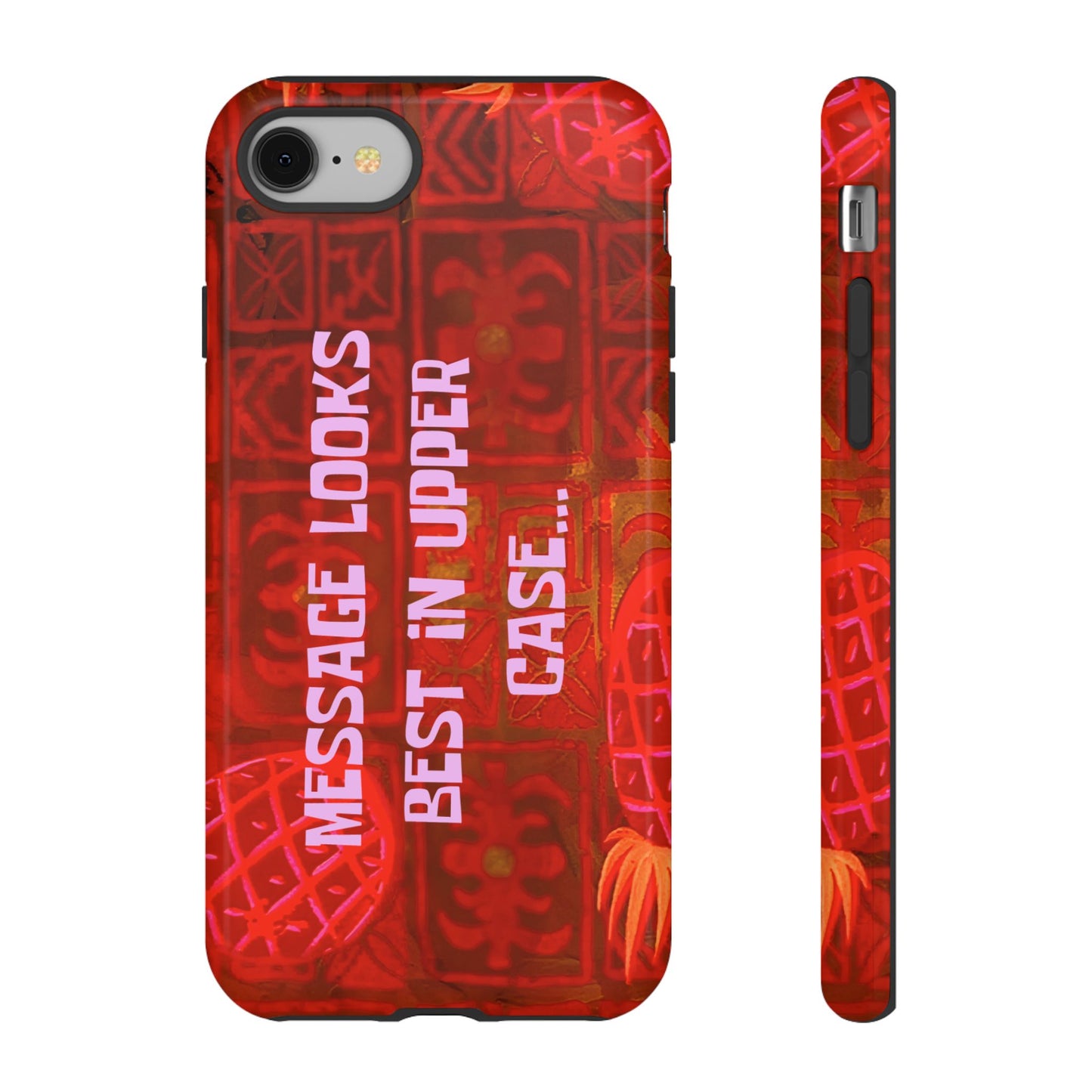 Personalised Tough Case for Apple iPhone, Samsung Galaxy and Google Pixel.