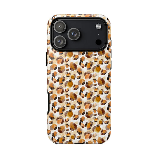 Leopard Print Tough Phone Case
