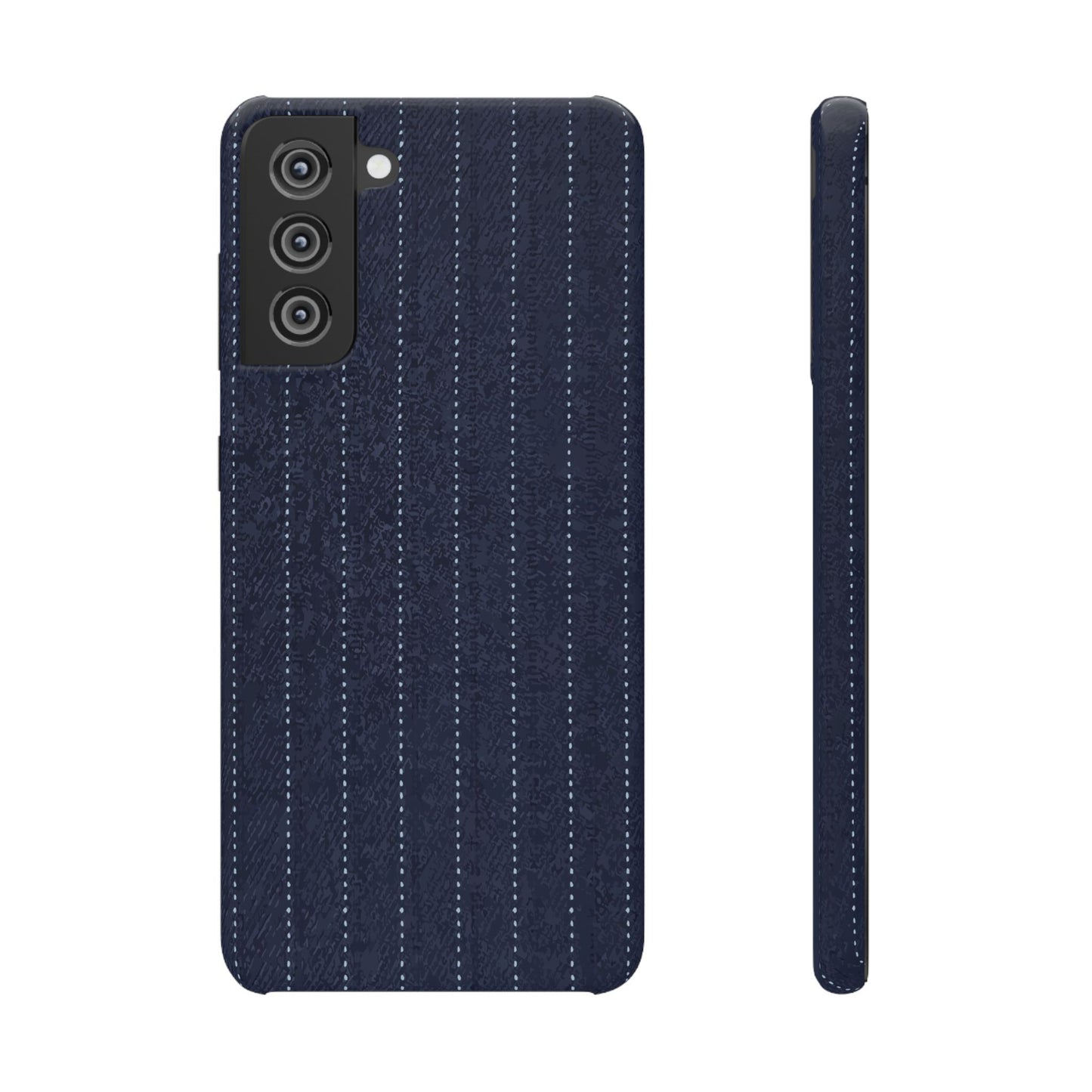 Pinstripe Snap Phone Case — Slim Protective iPhone Cover