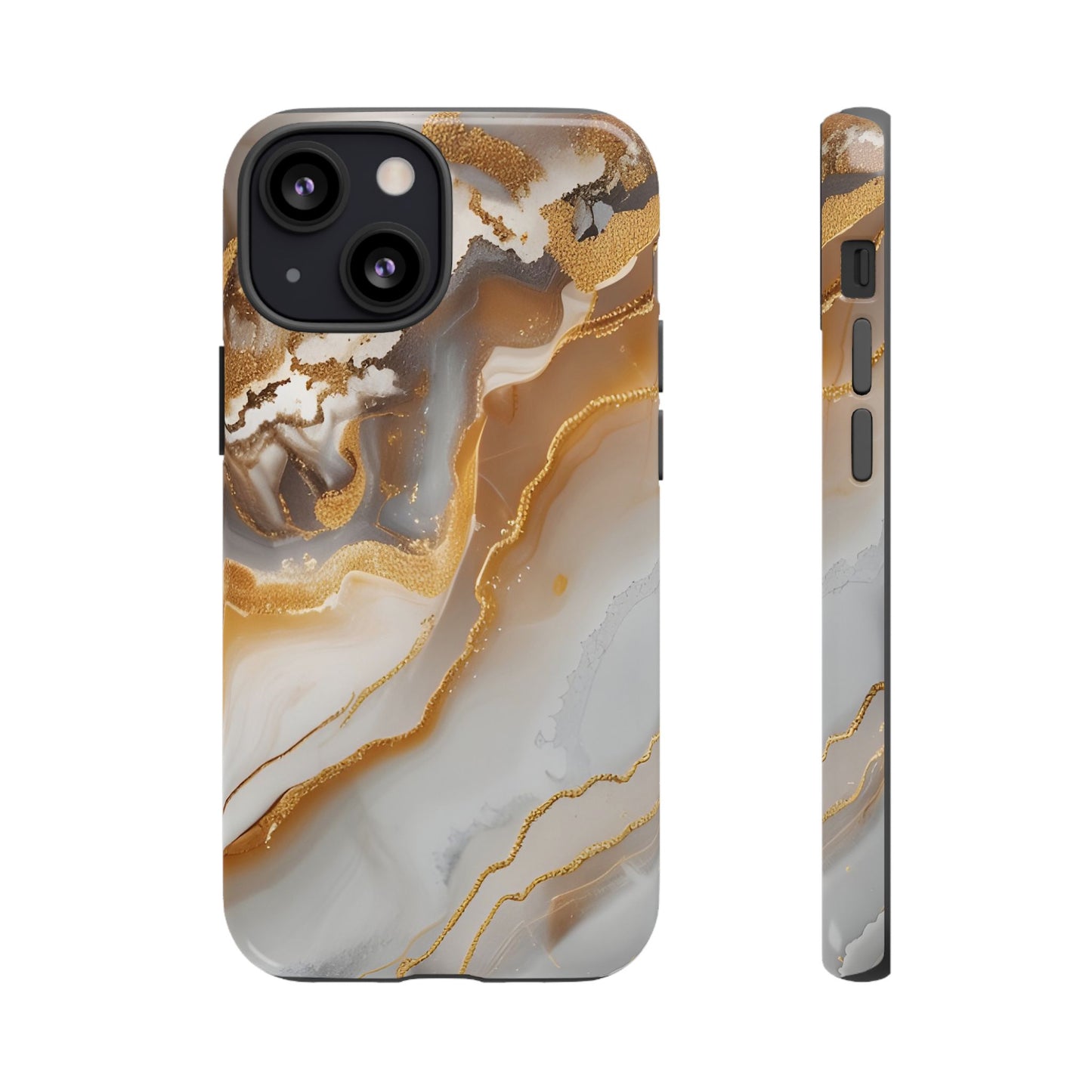 Gold Marble Tough Phone Case