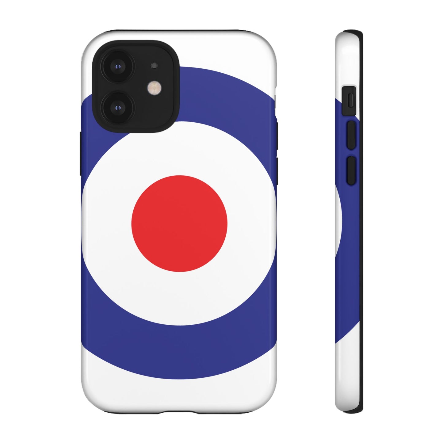 Retro Target Mod Roundel Tough Phone Case for Apple iPhone, Samsung Galaxy and Google Pixel.