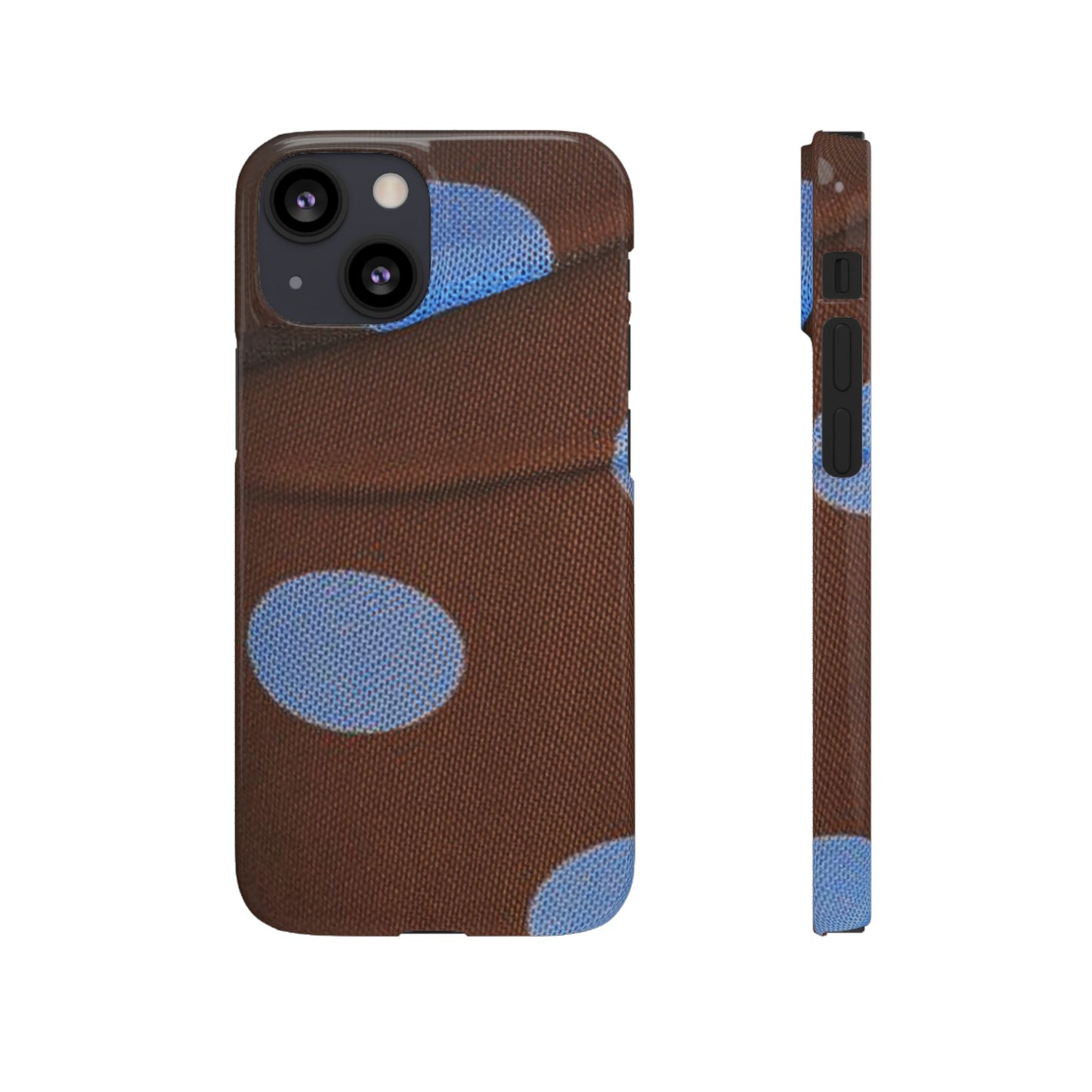 Polka Dot Snap Phone Case for Apple iPhone, Samsung Galaxy and Google Pixel.