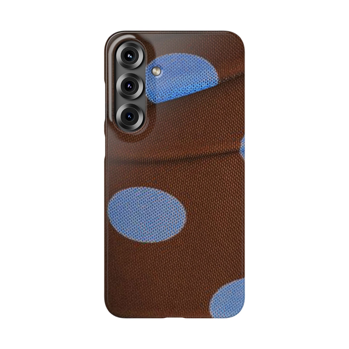 Polka Dot Snap Phone Case for Apple iPhone, Samsung Galaxy and Google Pixel.