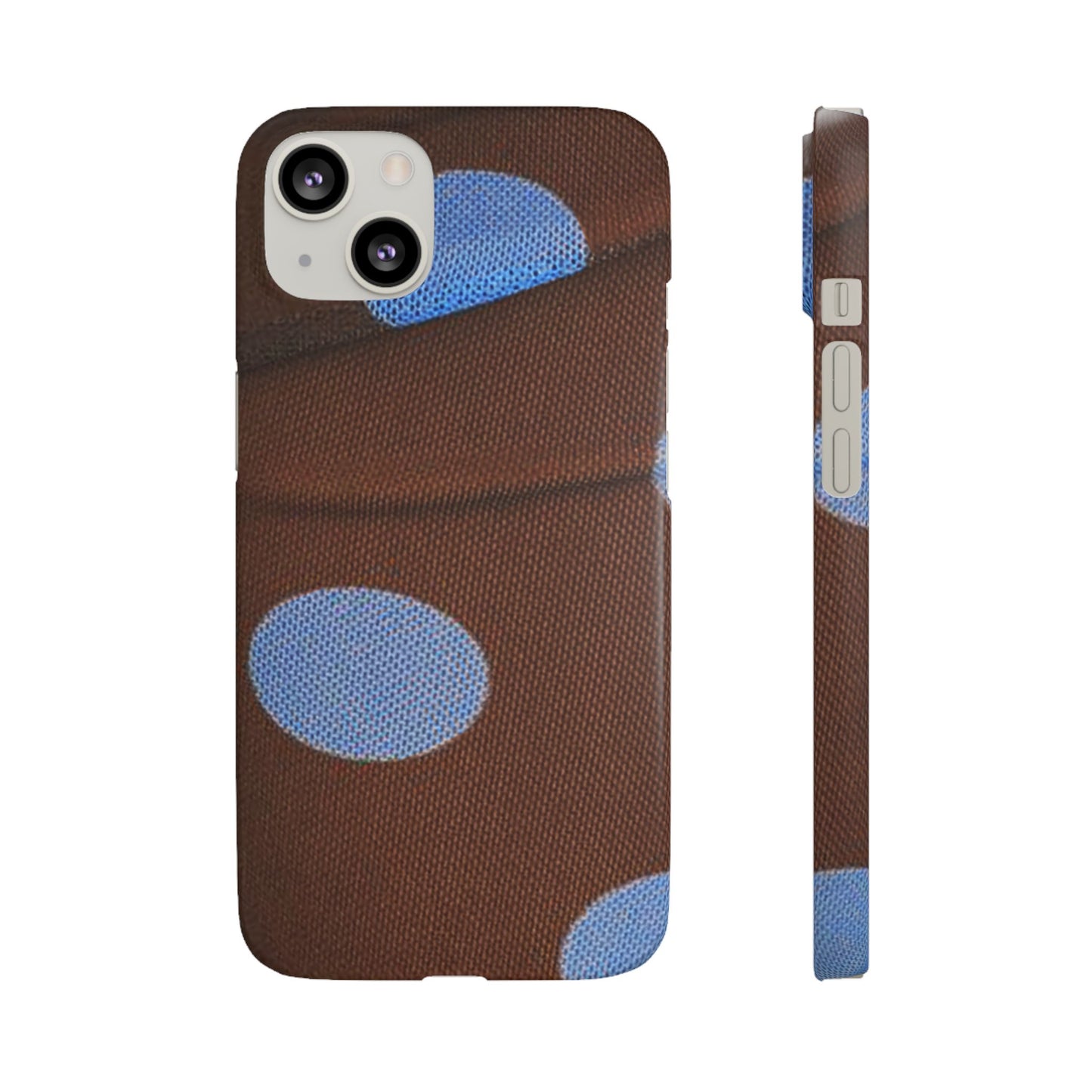 Polka Dot Snap Phone Case for Apple iPhone, Samsung Galaxy and Google Pixel.