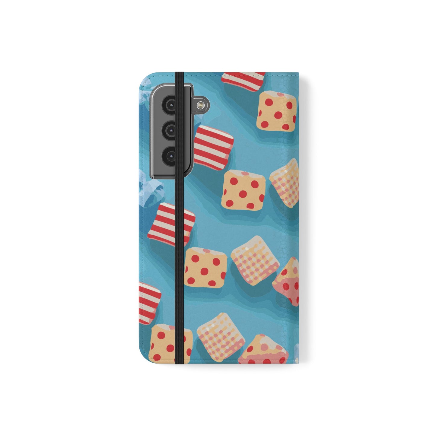 Fabric Candy Flip Phone Case — Candy Wallet Cover NOT EDIBLE CANDY