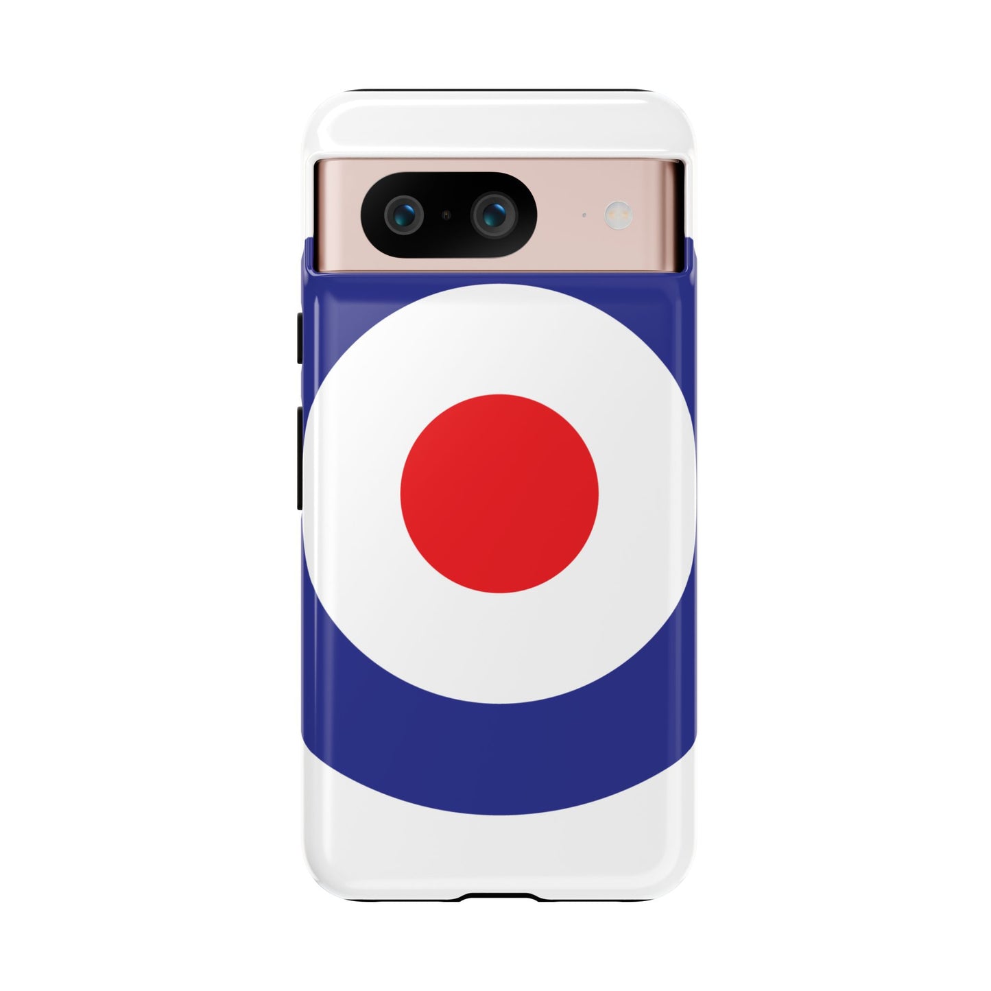 Retro Target Mod Roundel Tough Phone Case for Apple iPhone, Samsung Galaxy and Google Pixel.
