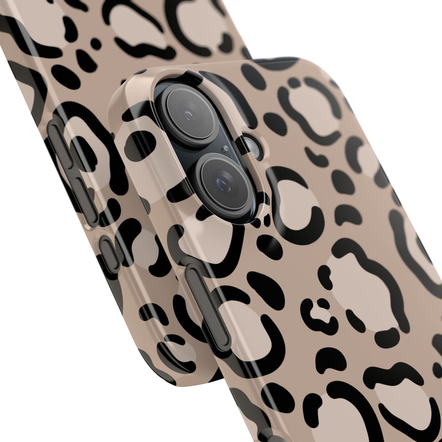 Leopard Print Slim Case — Phone Cover for Apple iPhone, Samsung Galaxy and Google Pixel.
