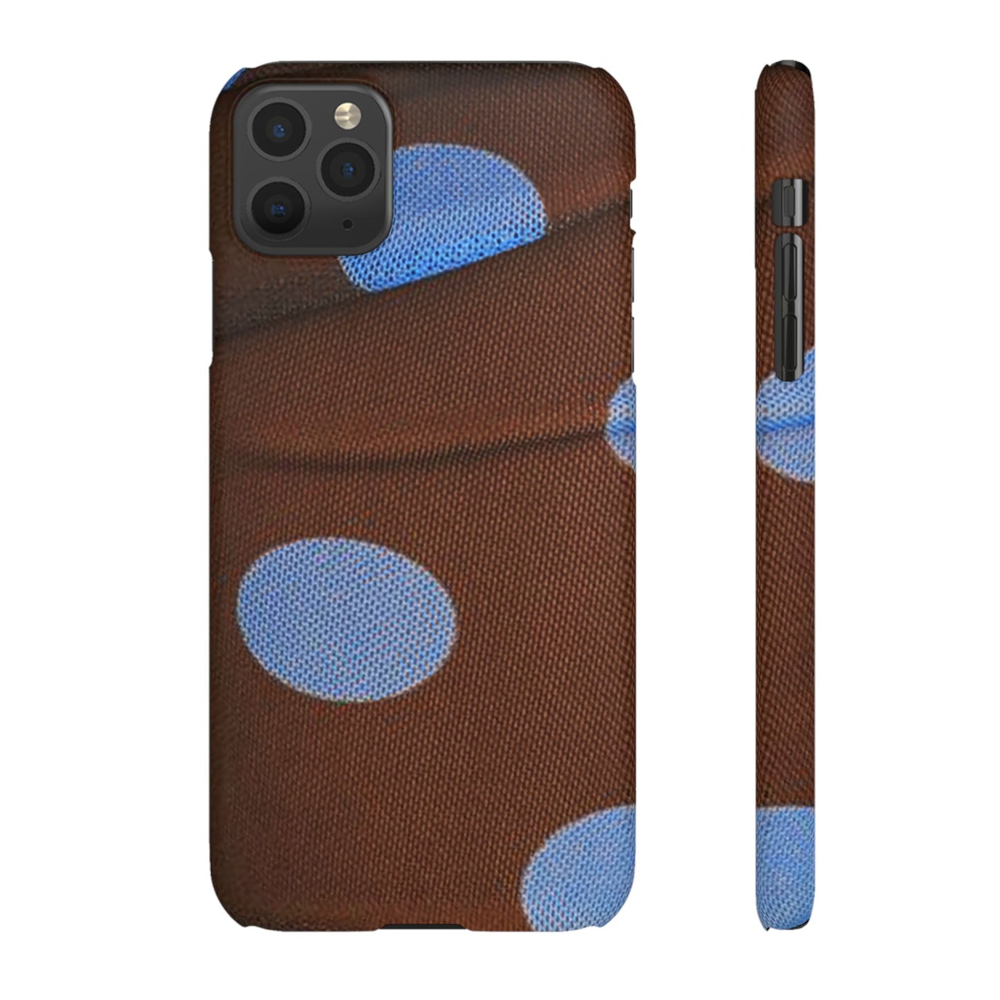 Polka Dot Snap Phone Case for Apple iPhone, Samsung Galaxy and Google Pixel.