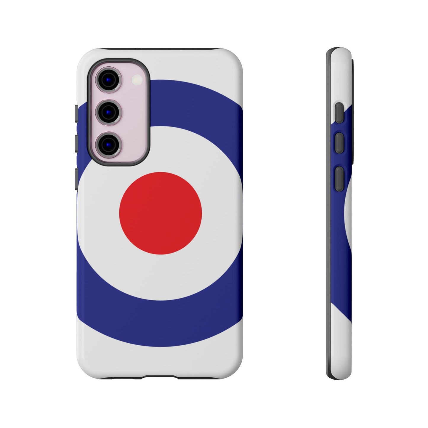 Retro Target Mod Roundel Tough Phone Case for Apple iPhone, Samsung Galaxy and Google Pixel.