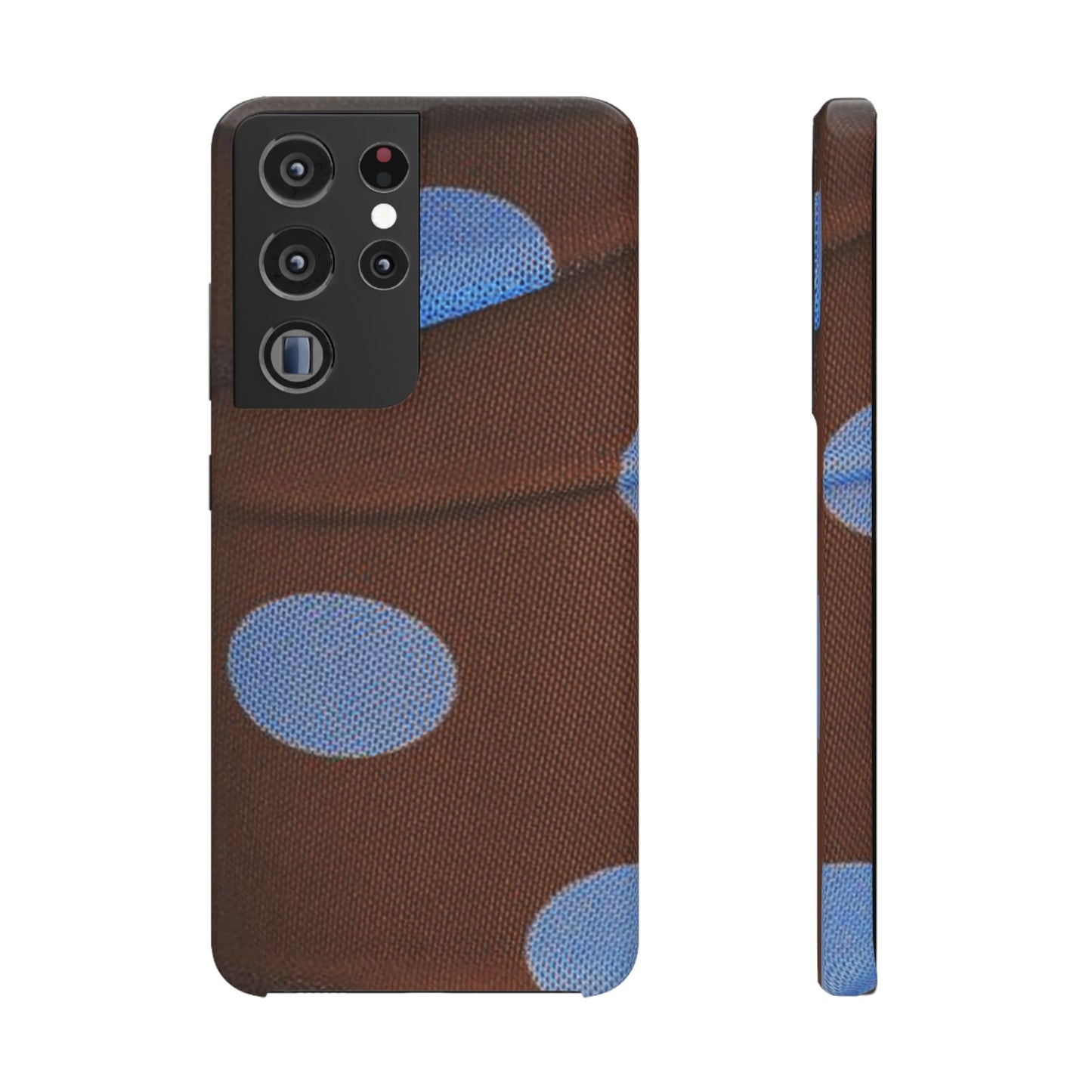 Polka Dot Snap Phone Case for Apple iPhone, Samsung Galaxy and Google Pixel.