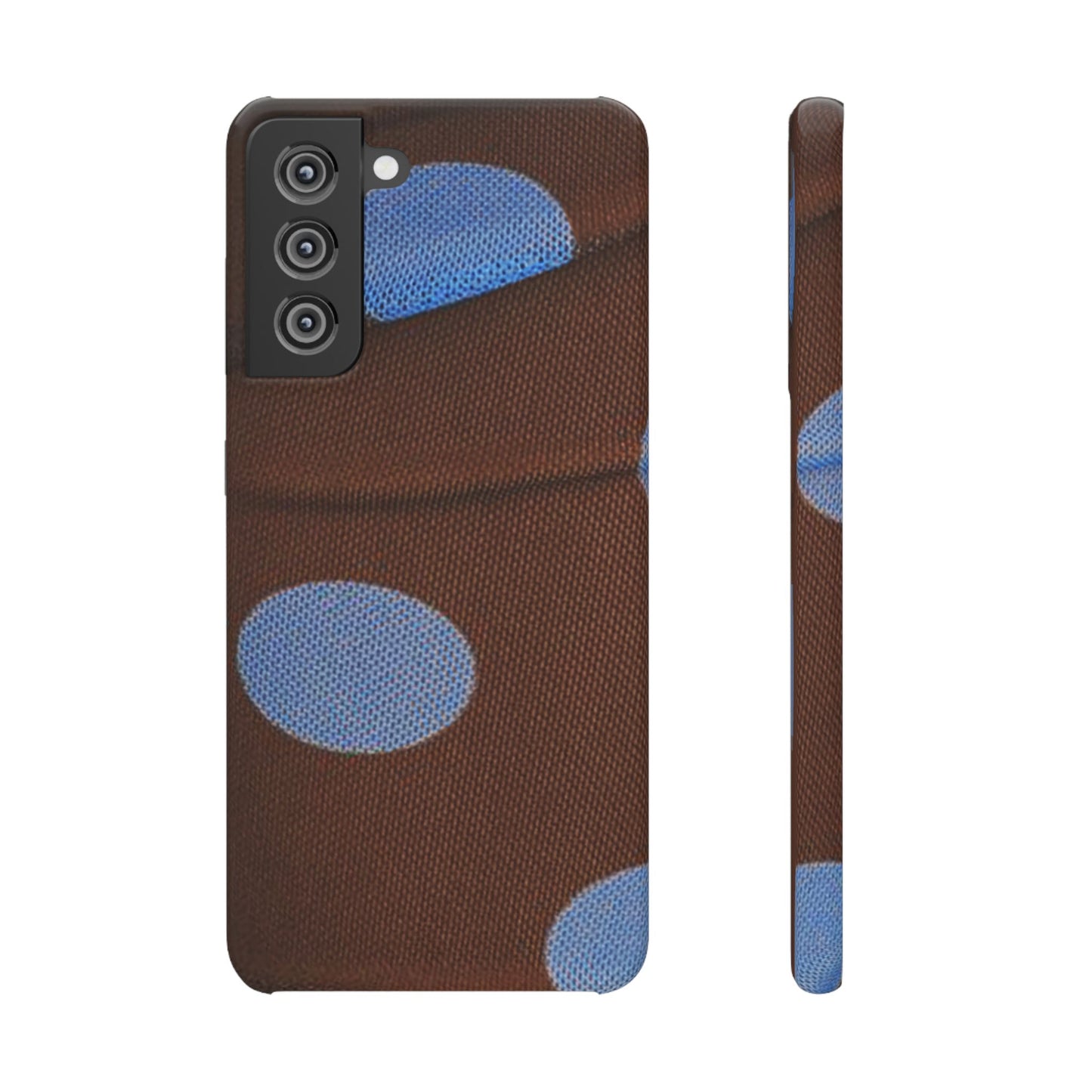 Polka Dot Snap Phone Case for Apple iPhone, Samsung Galaxy and Google Pixel.