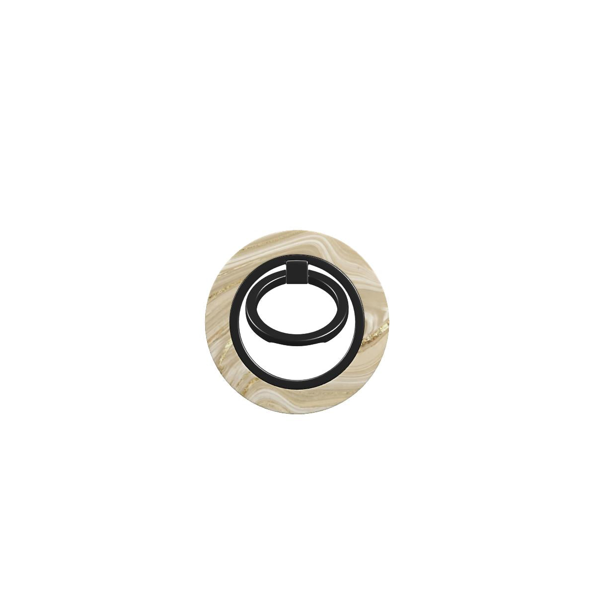 Marble and Gold Phone Ring Holder