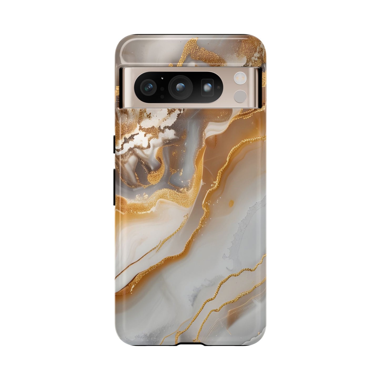 Gold Marble Tough Phone Case