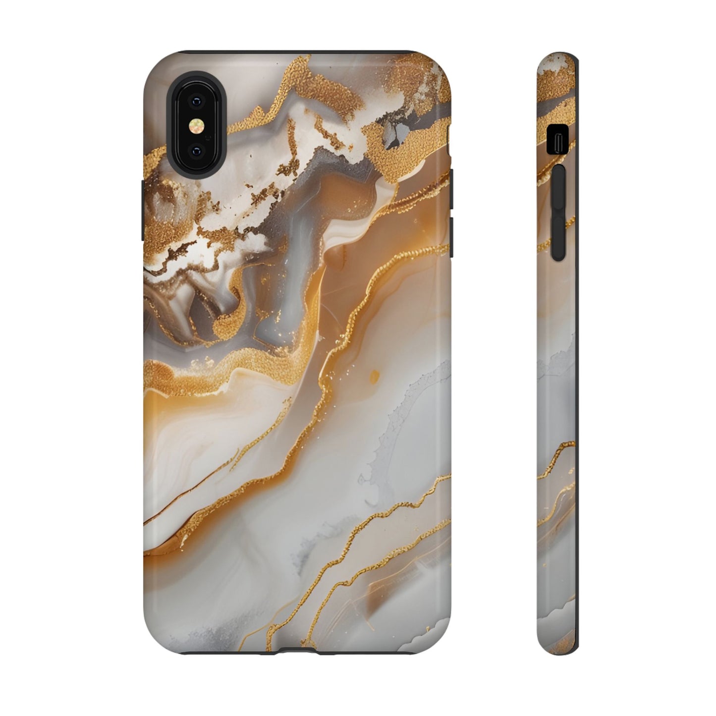 Gold Marble Tough Phone Case