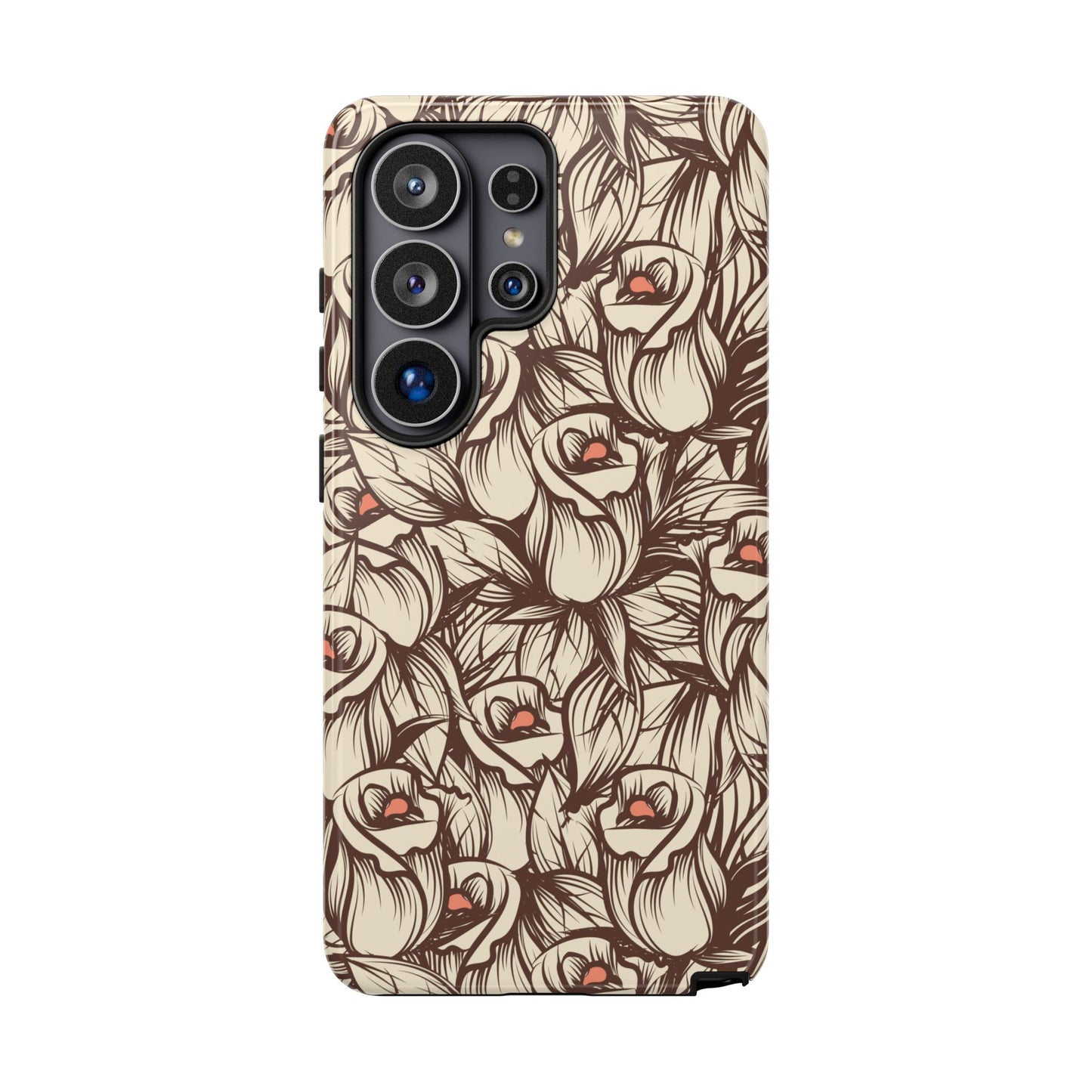 Botanical Pattern Floral Magnolia Tough Phone Case