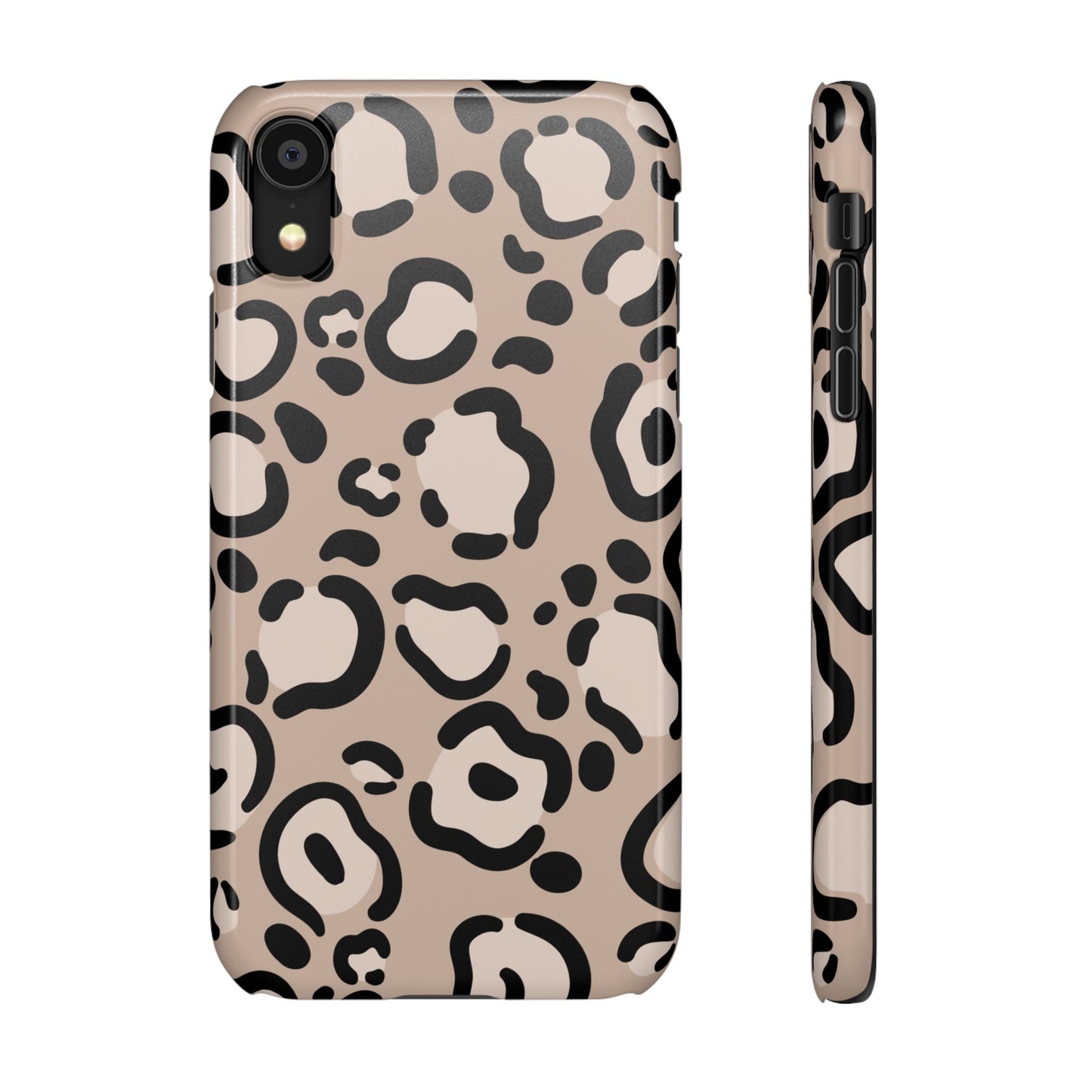 Leopard Print Slim Case — Phone Cover for Apple iPhone, Samsung Galaxy and Google Pixel.