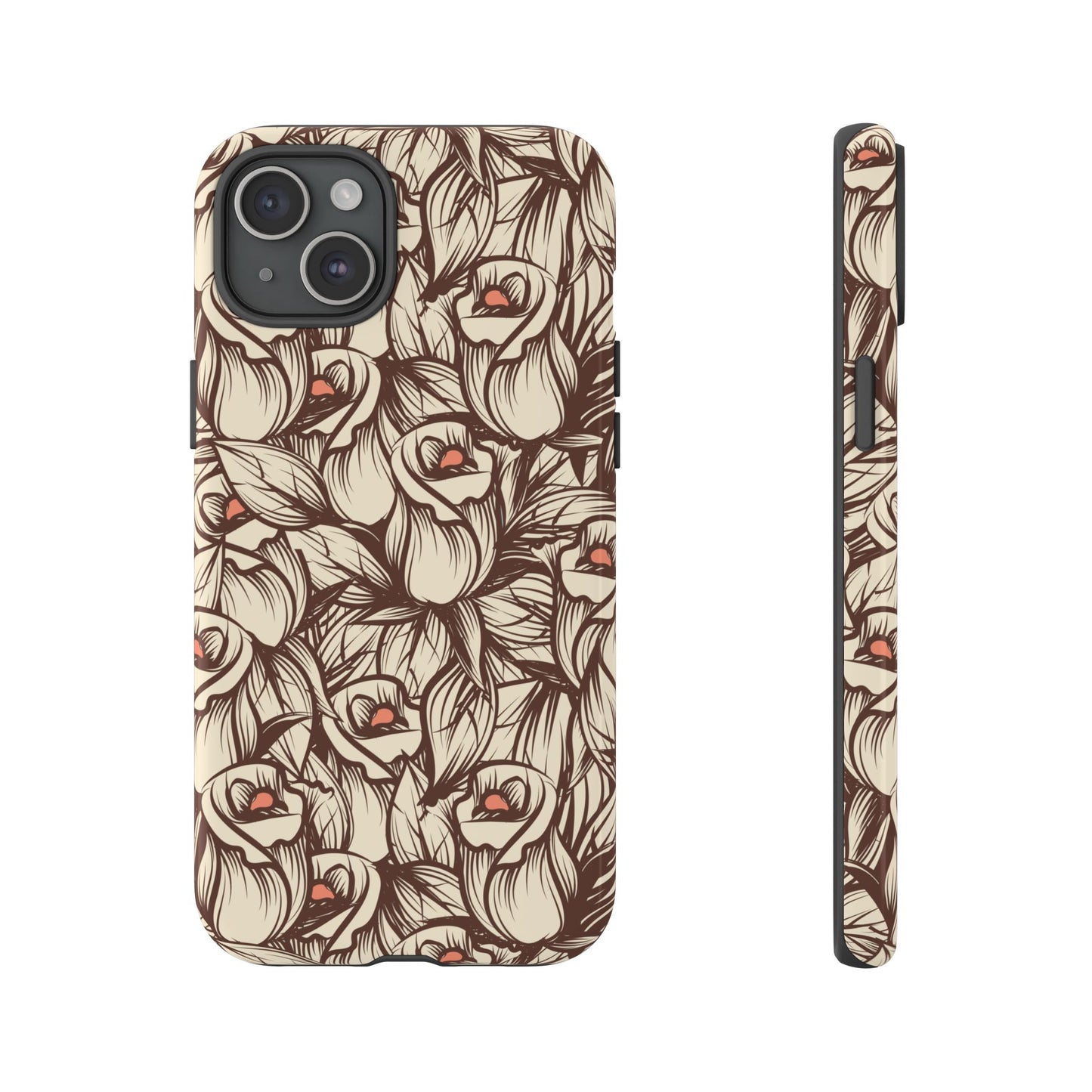 Botanical Pattern Floral Magnolia Tough Phone Case