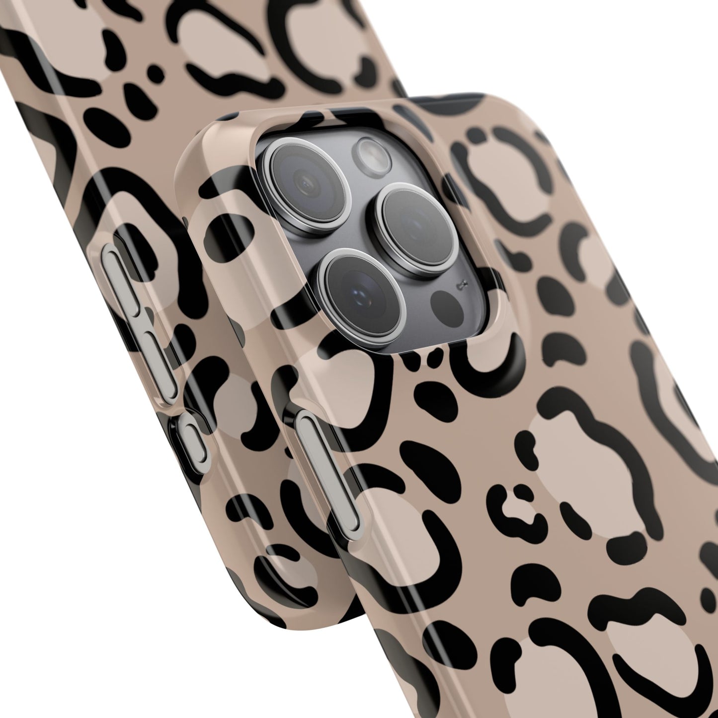Leopard Print Slim Case — Phone Cover for Apple iPhone, Samsung Galaxy and Google Pixel.