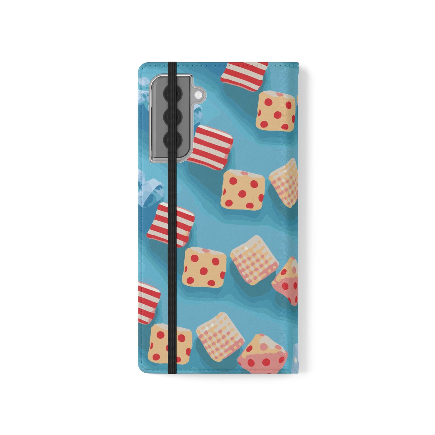 Fabric Candy Flip Phone Case — Candy Wallet Cover NOT EDIBLE CANDY