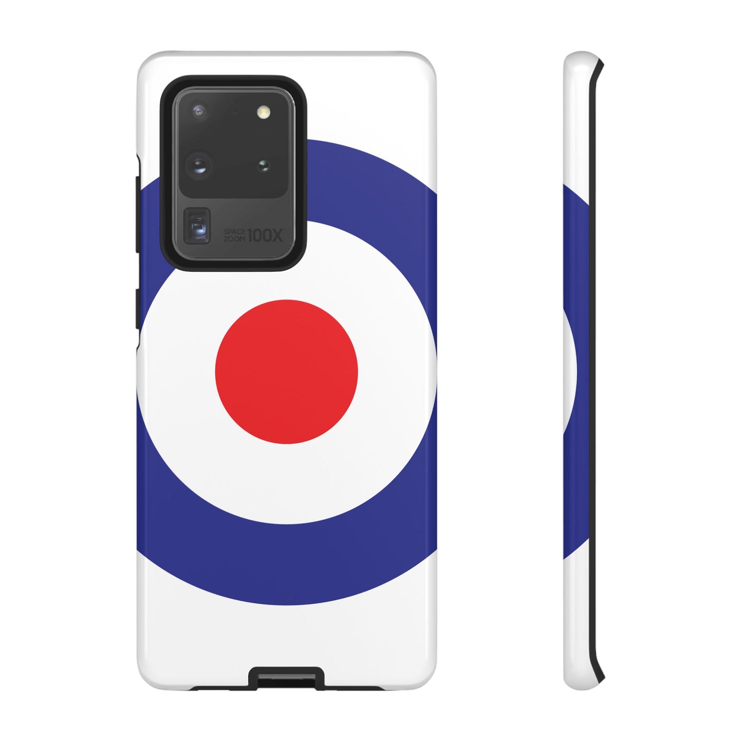 Retro Target Mod Roundel Tough Phone Case for Apple iPhone, Samsung Galaxy and Google Pixel.