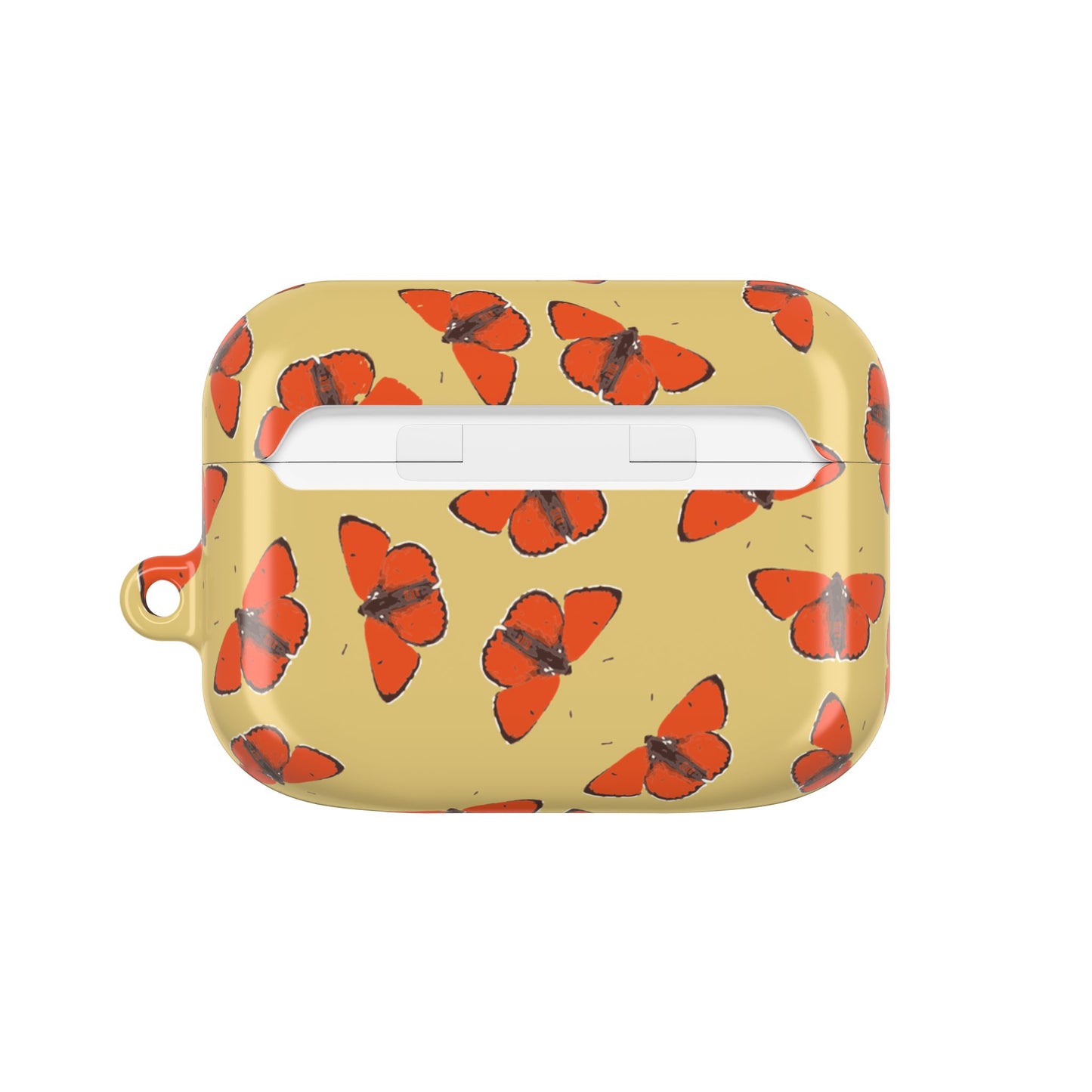 Red Butterfly AirPod Case — Protective Cover