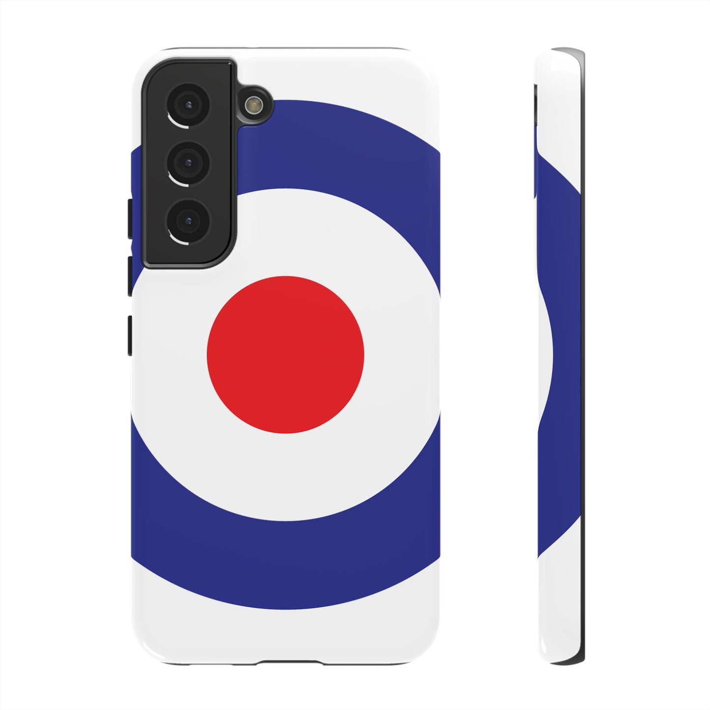 Retro Target Mod Roundel Tough Phone Case for Apple iPhone, Samsung Galaxy and Google Pixel.