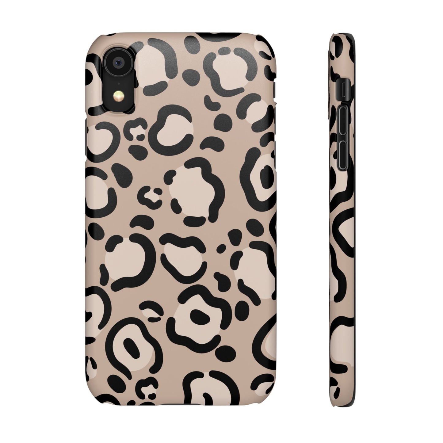 Leopard Print Slim Case — Phone Cover for Apple iPhone, Samsung Galaxy and Google Pixel.