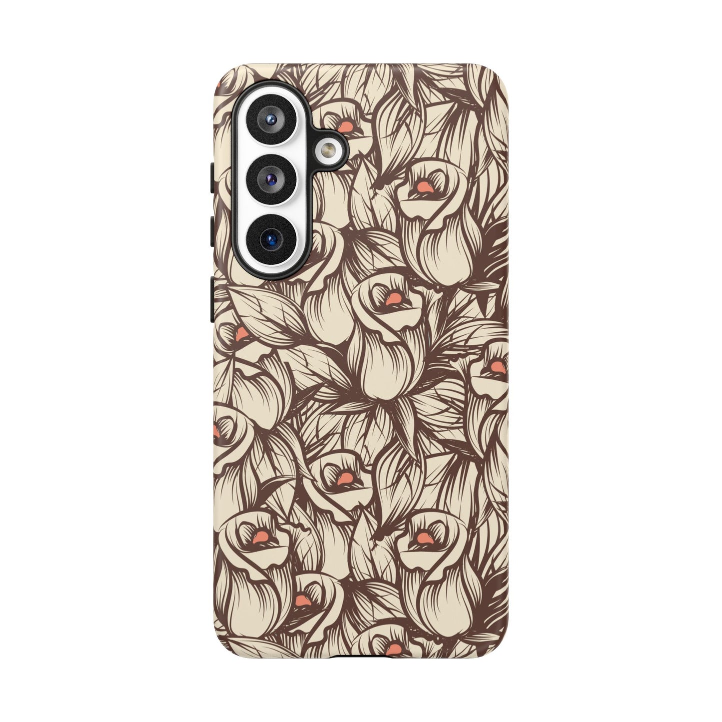 Botanical Pattern Floral Magnolia Tough Phone Case