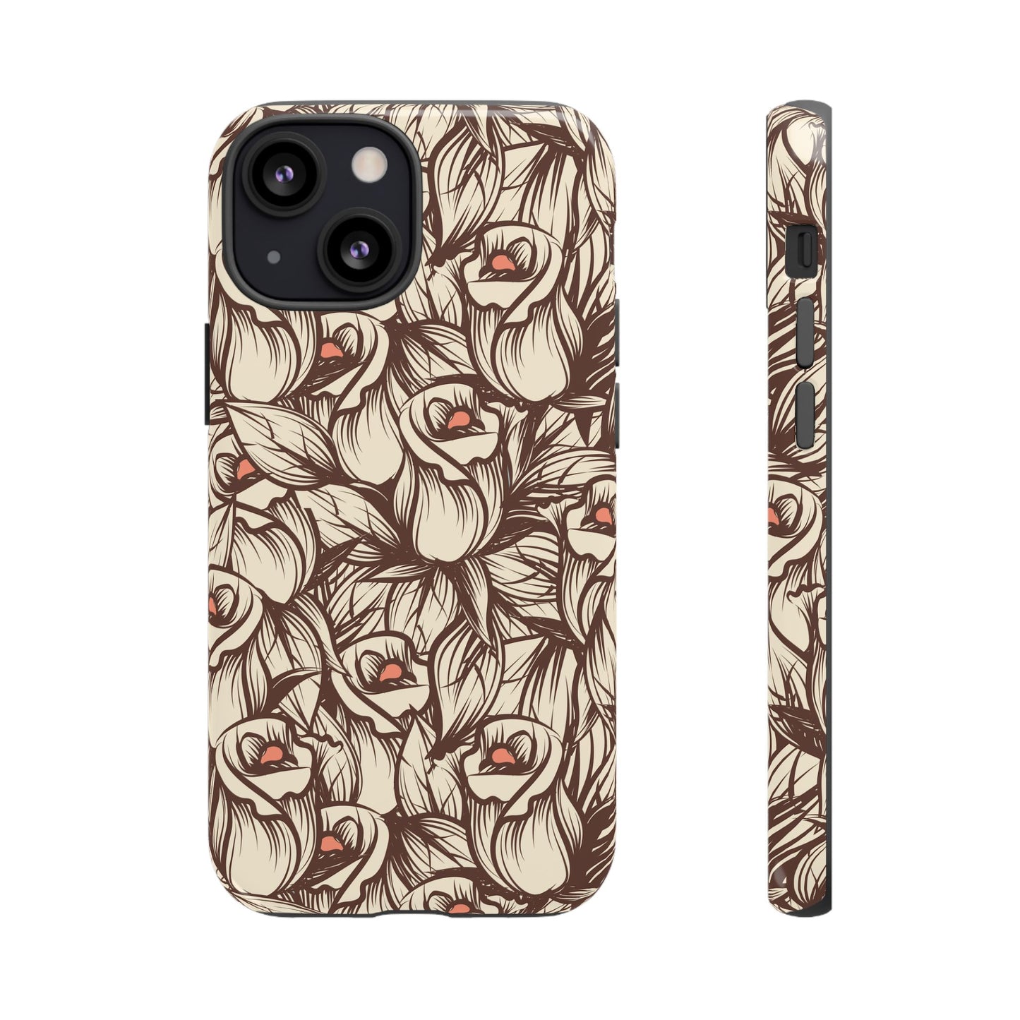 Botanical Pattern Floral Magnolia Tough Phone Case