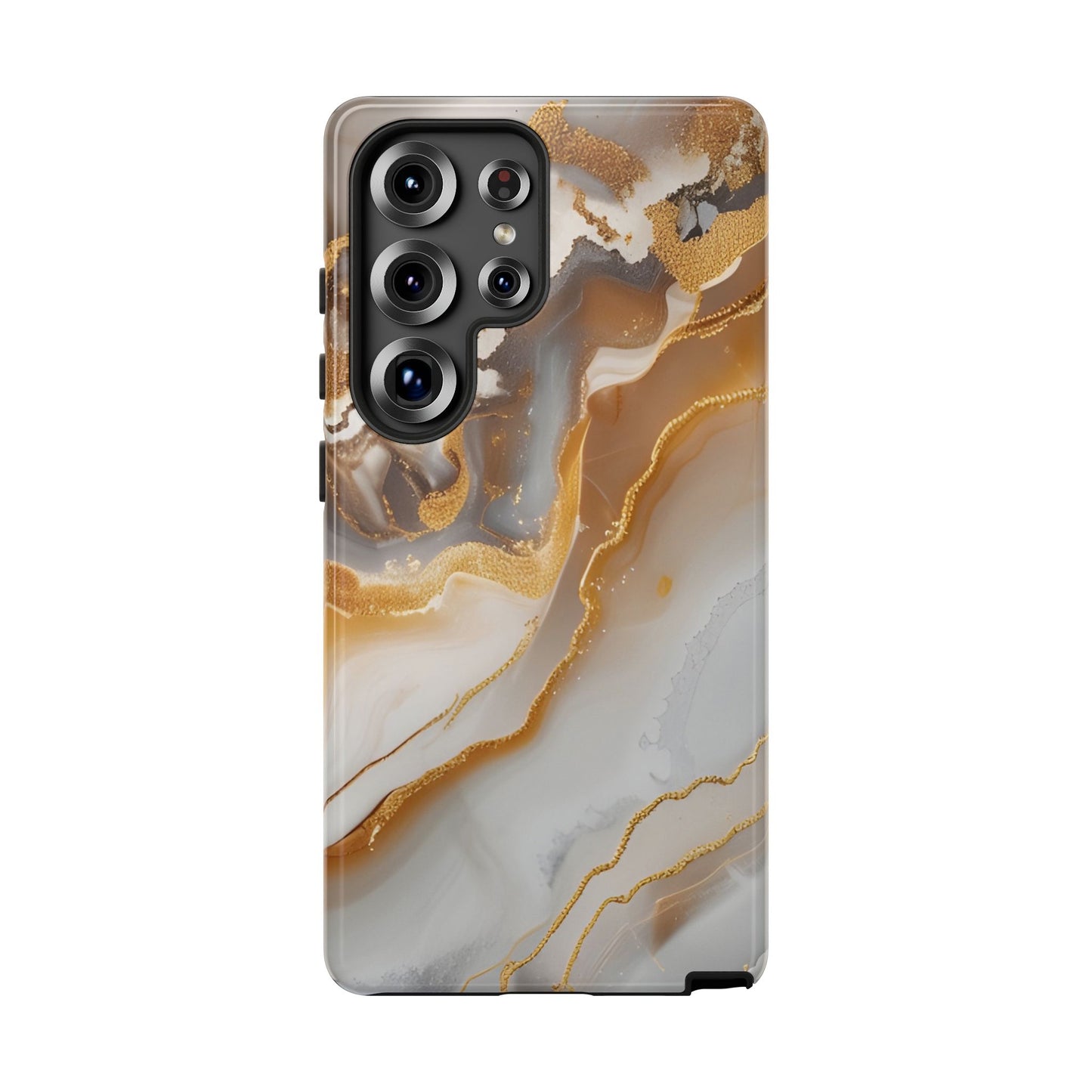 Gold Marble Tough Phone Case