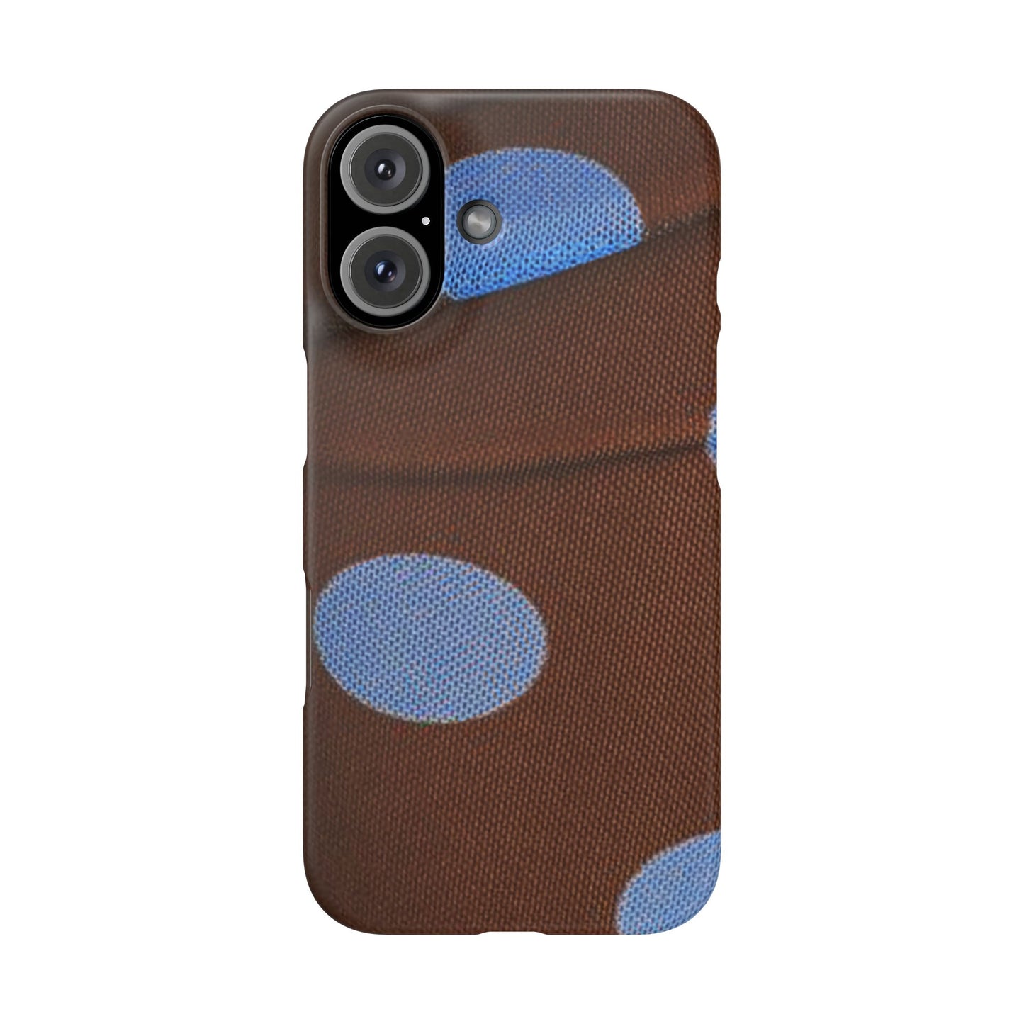 Polka Dot Snap Phone Case for Apple iPhone, Samsung Galaxy and Google Pixel.