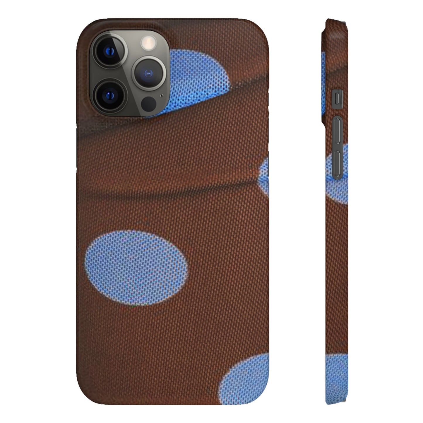 Polka Dot Snap Phone Case for Apple iPhone, Samsung Galaxy and Google Pixel.