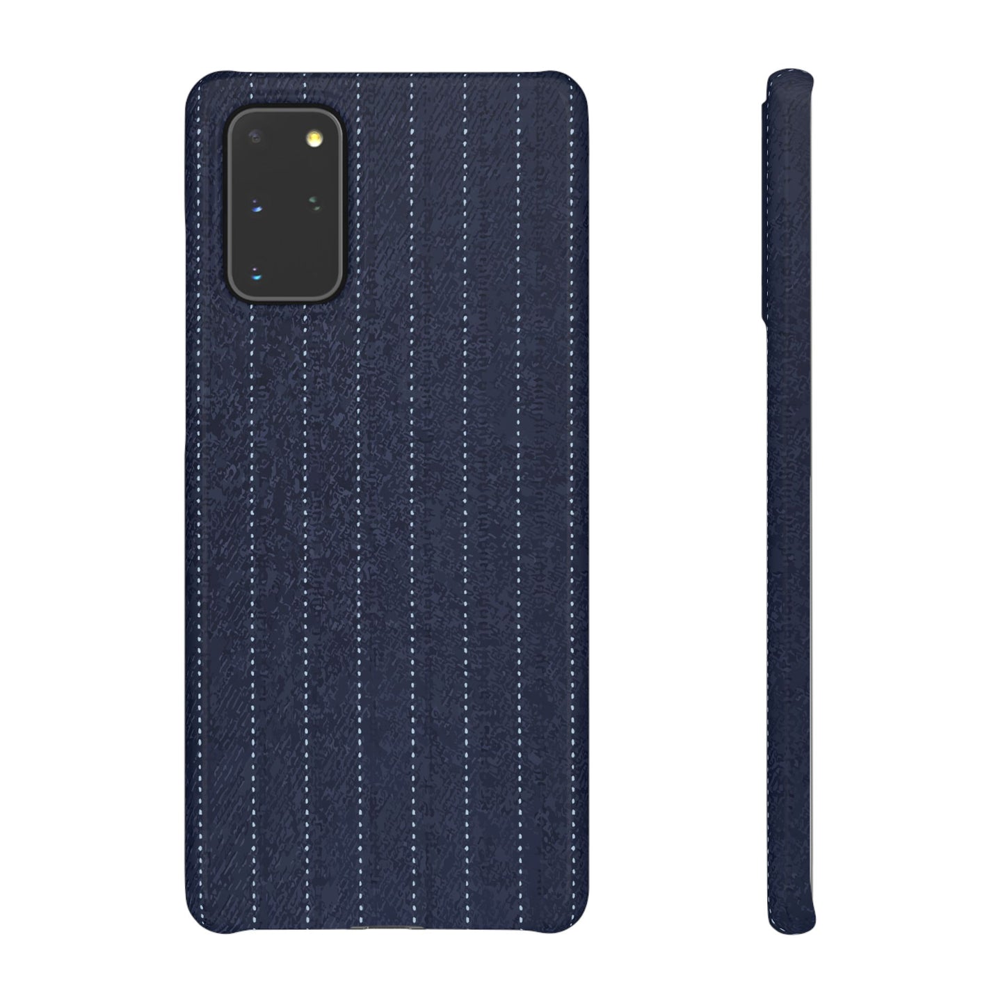Pinstripe Snap Phone Case — Slim Protective iPhone Cover