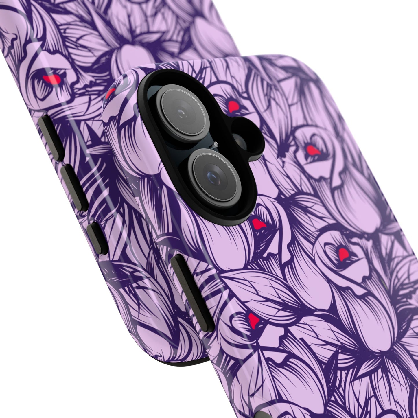 Botanical Floral Purple Rose Phone Case